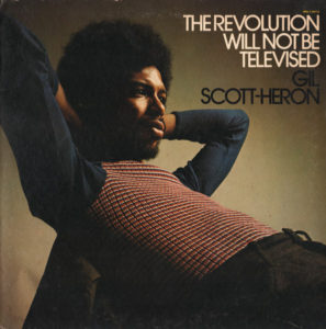 Album Art of Gil Scott-Heron's "The Revolution Will Not Be Televised"